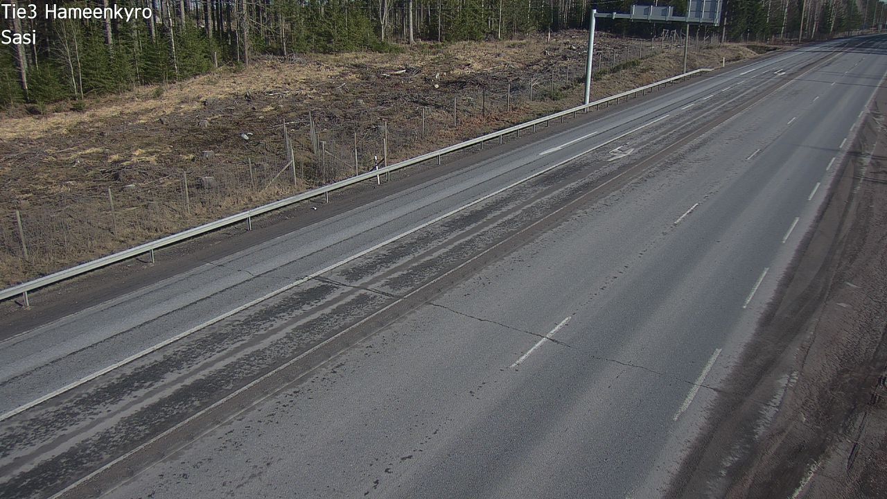 Weather Camera Image Road 3 Hämeenkyrö, Sasi, Hämeenkyrö, Pirkanmaa