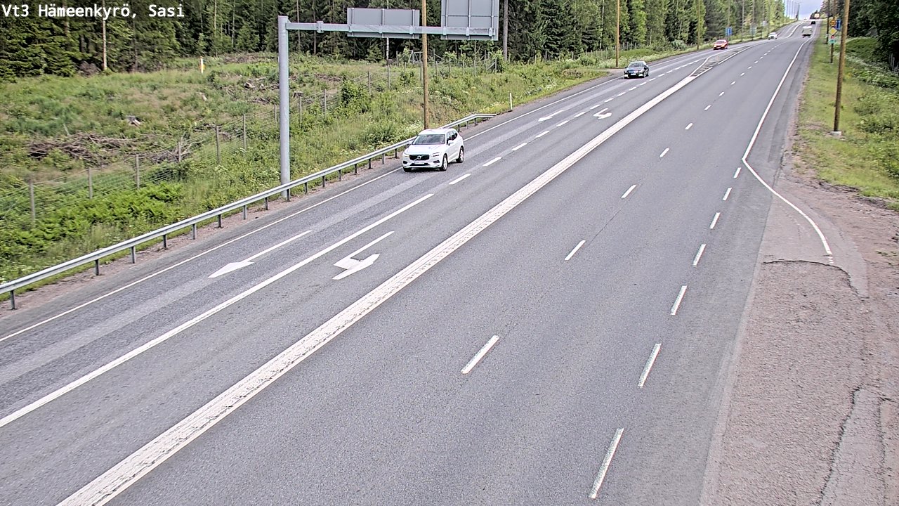 Weather Camera Image Väg 3 Hämeenkyrö, Sasi, Hämeenkyrö, Pirkanmaa