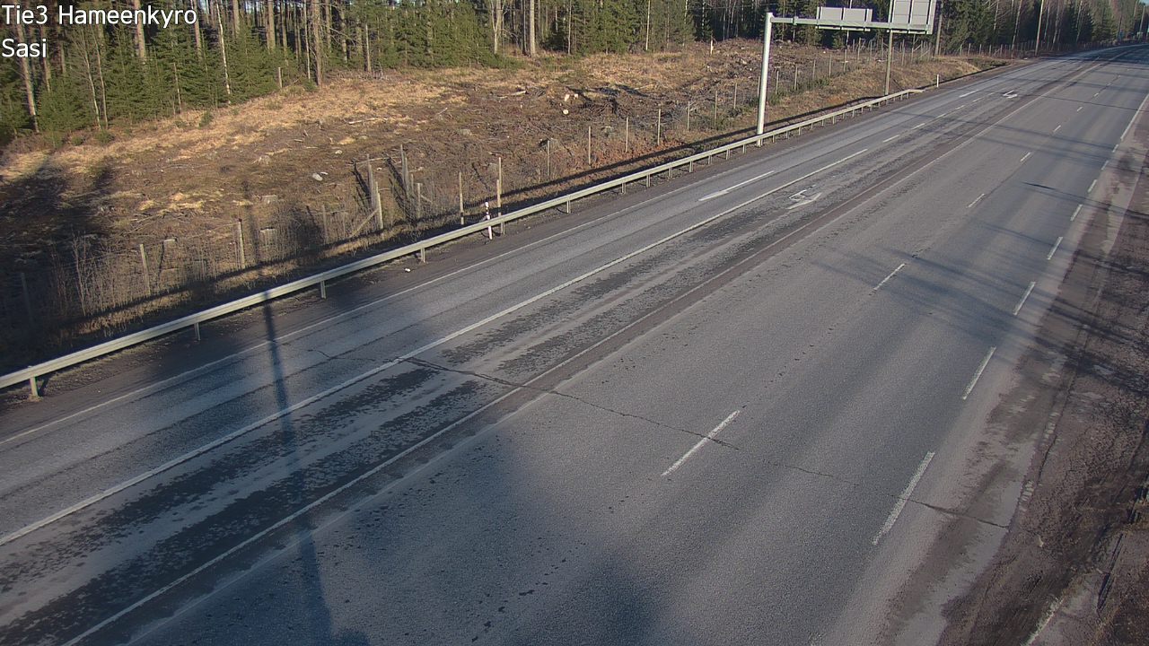 Weather Camera Image Road 3 Hämeenkyrö, Sasi, Hämeenkyrö, Pirkanmaa