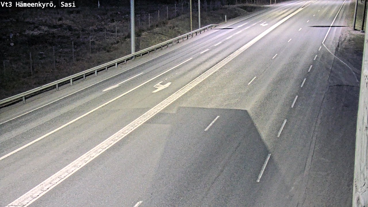 Weather Camera Image Väg 3 Hämeenkyrö, Sasi, Hämeenkyrö, Pirkanmaa