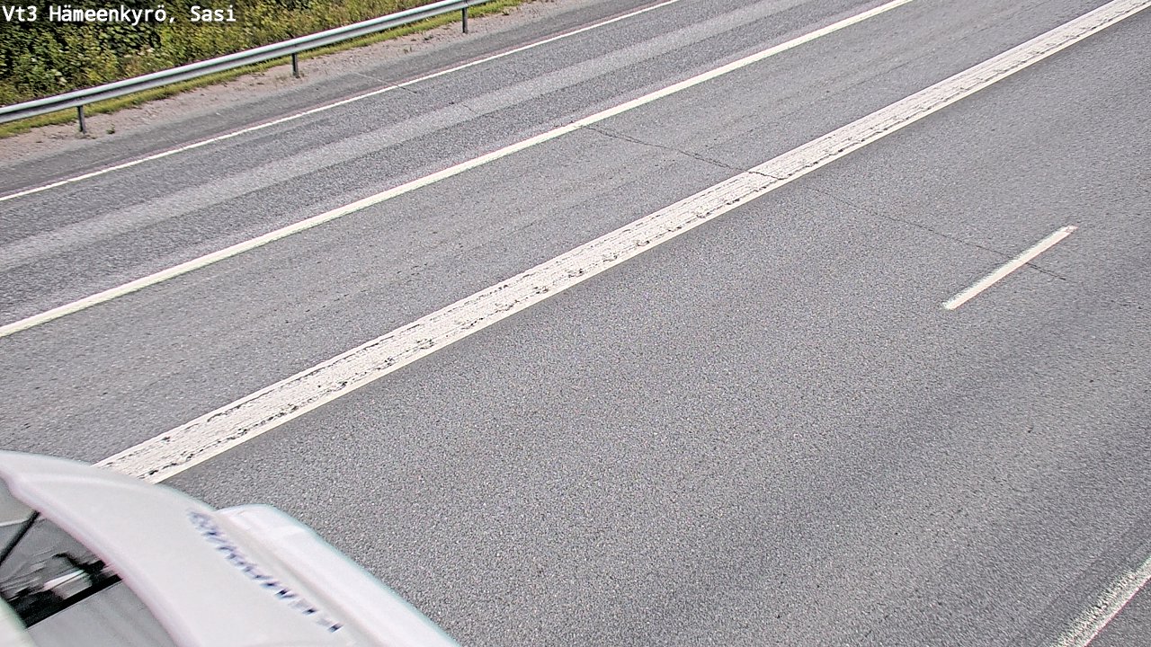 Weather Camera Image Road 3 Hämeenkyrö, Sasi, Hämeenkyrö, Pirkanmaa