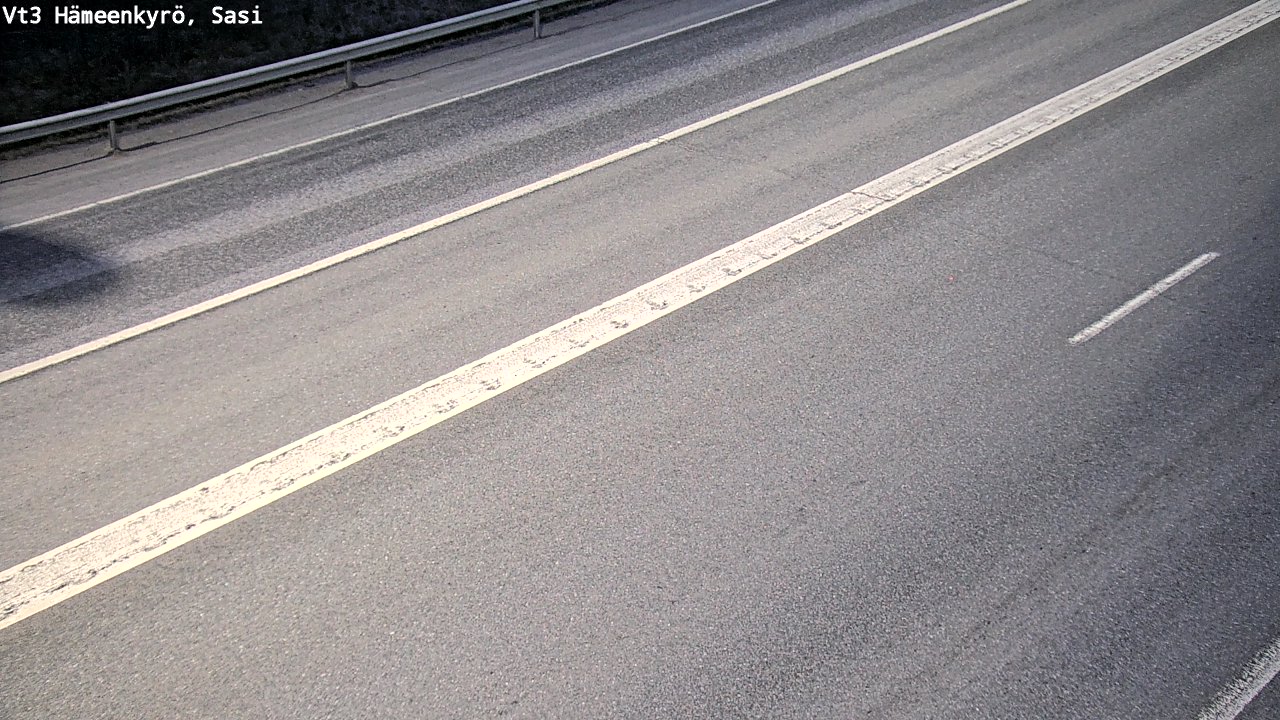 Weather Camera Image Road 3 Hämeenkyrö, Sasi, Hämeenkyrö, Pirkanmaa