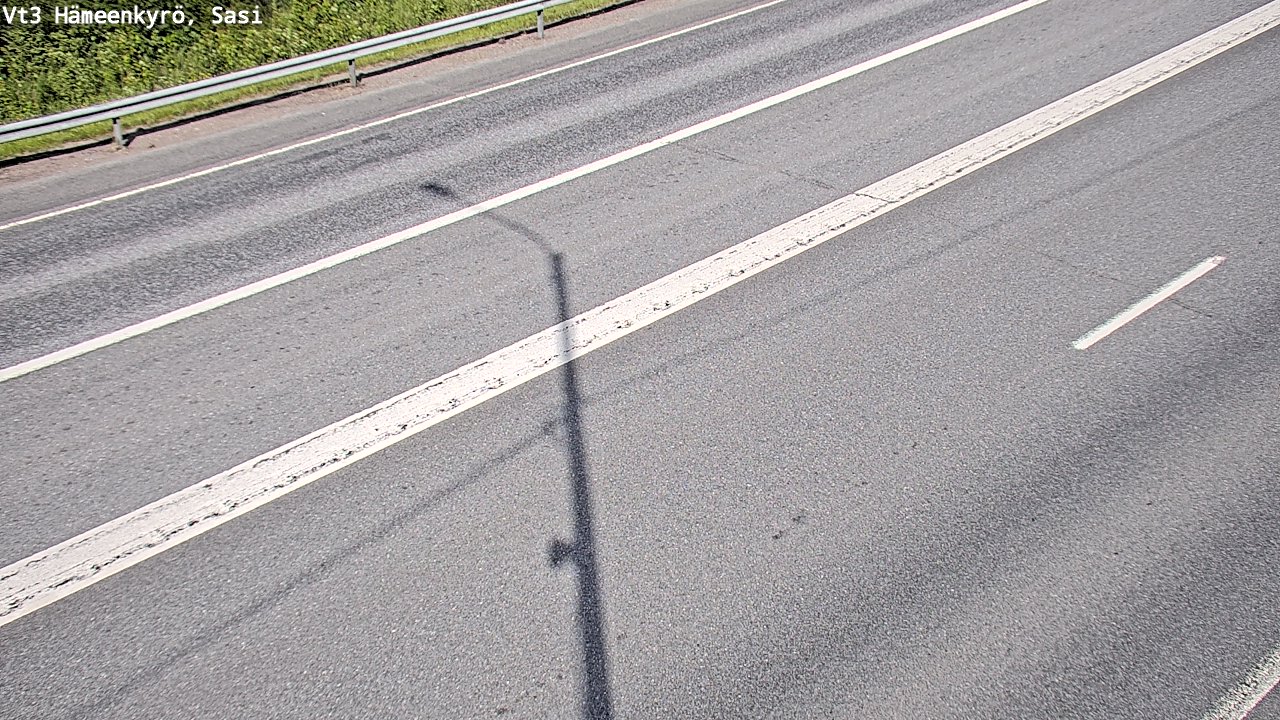 Weather Camera Image Road 3 Hämeenkyrö, Sasi, Hämeenkyrö, Pirkanmaa