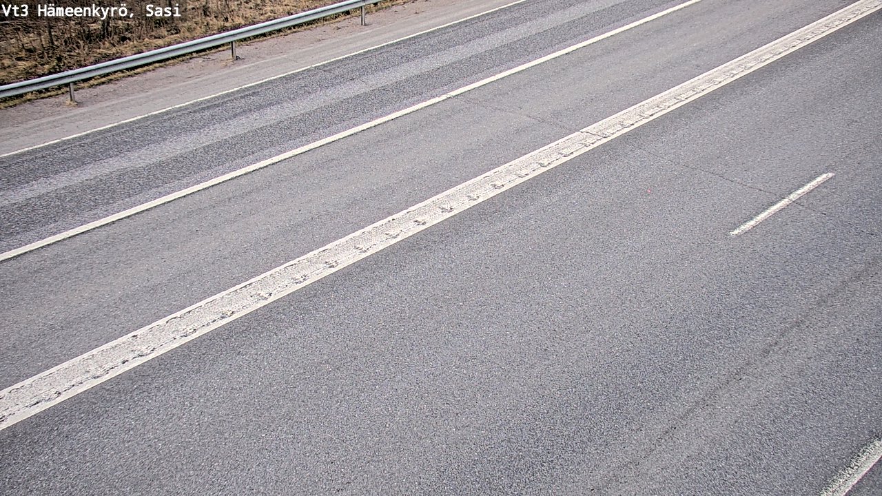 Weather Camera Image Road 3 Hämeenkyrö, Sasi, Hämeenkyrö, Pirkanmaa