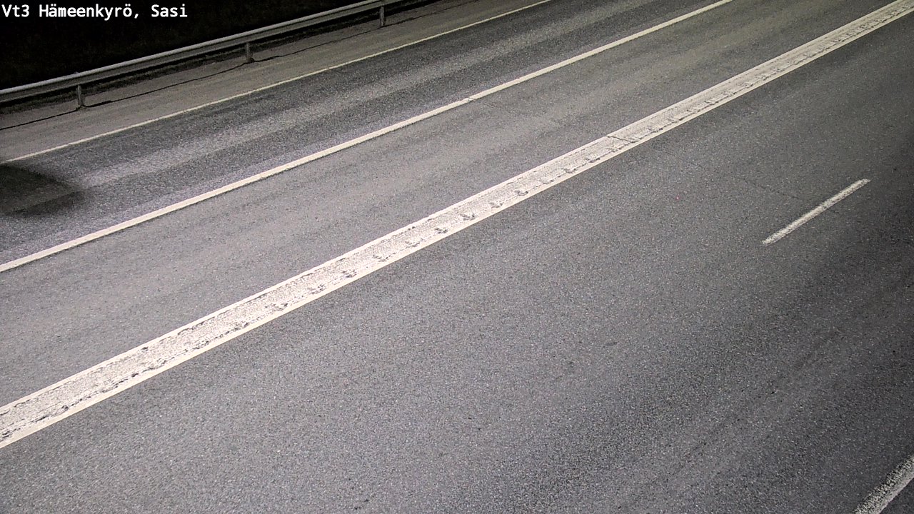 Weather Camera Image Road 3 Hämeenkyrö, Sasi, Hämeenkyrö, Pirkanmaa