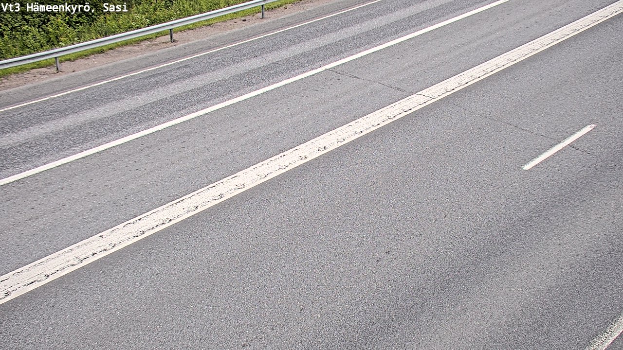 Weather Camera Image Road 3 Hämeenkyrö, Sasi, Hämeenkyrö, Pirkanmaa