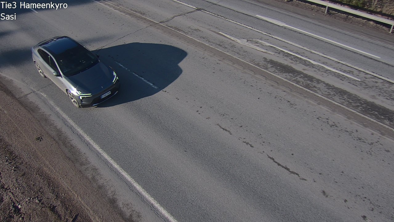 Weather Camera Image Road 3 Hämeenkyrö, Sasi, Hämeenkyrö, Pirkanmaa