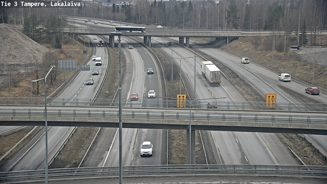 Kelikamerat Kuva Tie 3 Tampere, Lakalaiva, Tampere, Pirkanmaa