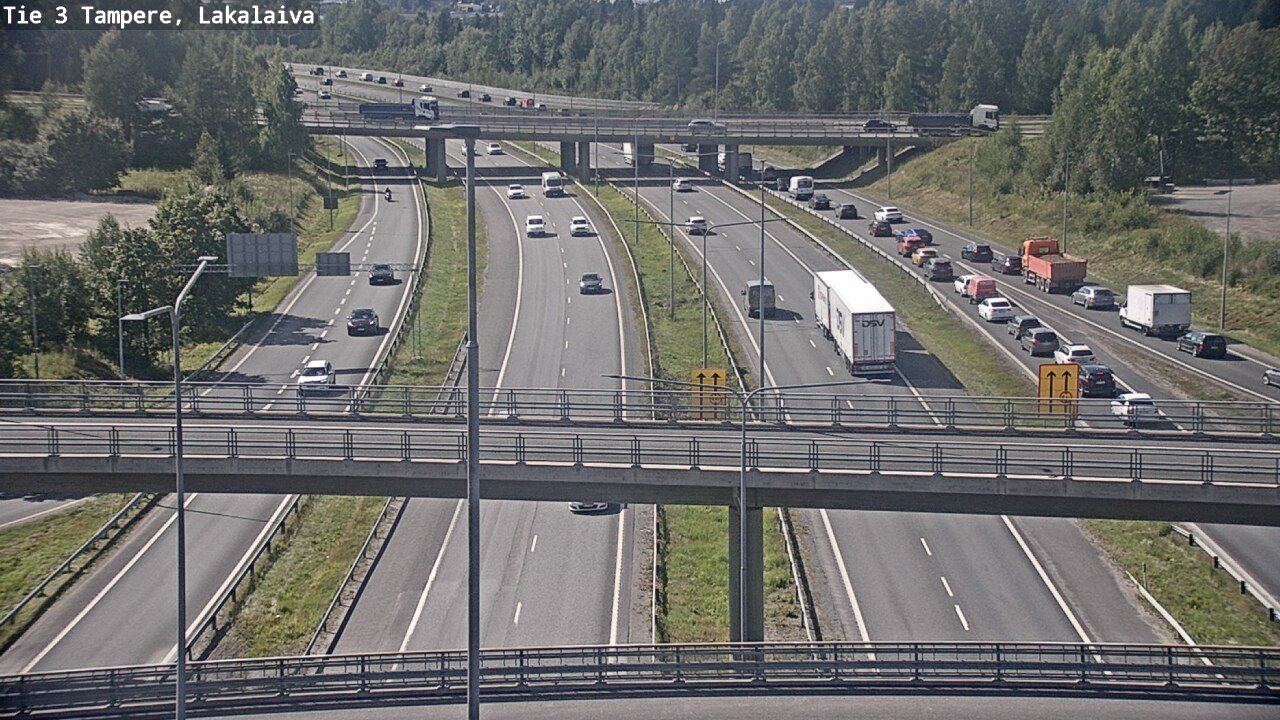 Kelikamerat Kuva Tie 3 Tampere, Lakalaiva, Tampere, Pirkanmaa
