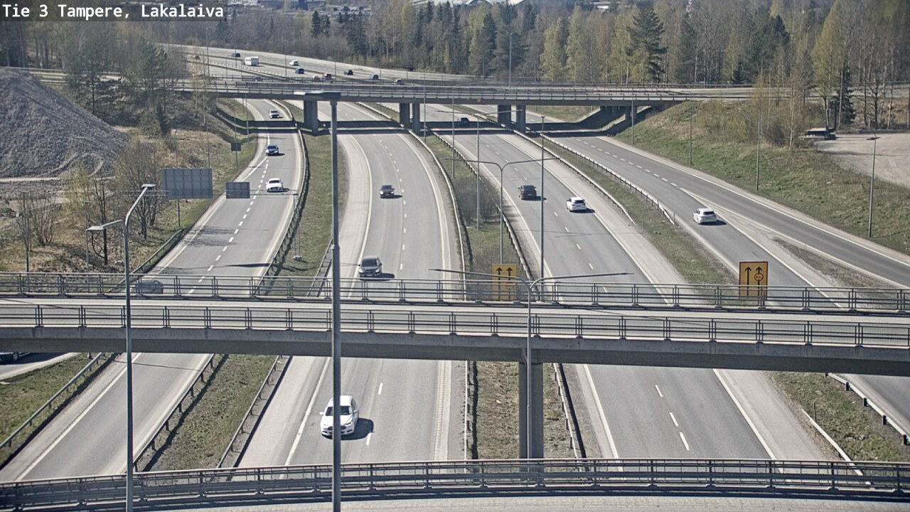 Kelikamerat Kuva Tie 3 Tampere, Lakalaiva, Tampere, Pirkanmaa