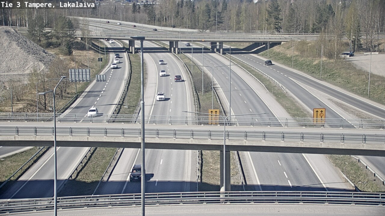 Kelikamerat Kuva Tie 3 Tampere, Lakalaiva, Tampere, Pirkanmaa