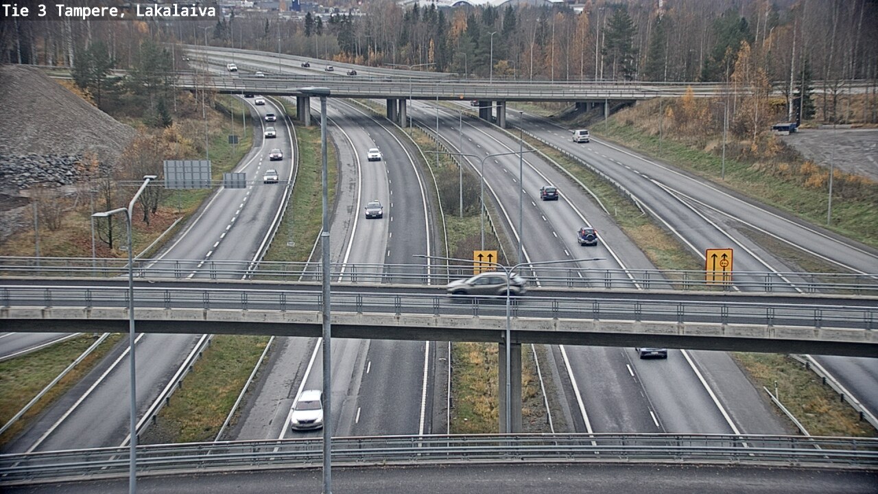 Kelikamerat Kuva Tie 3 Tampere, Lakalaiva, Tampere, Pirkanmaa