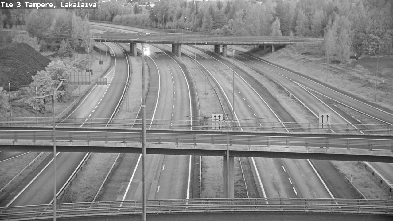 Weather Camera Image Road 3 Tampere, Lakalaiva, Tampere, Pirkanmaa