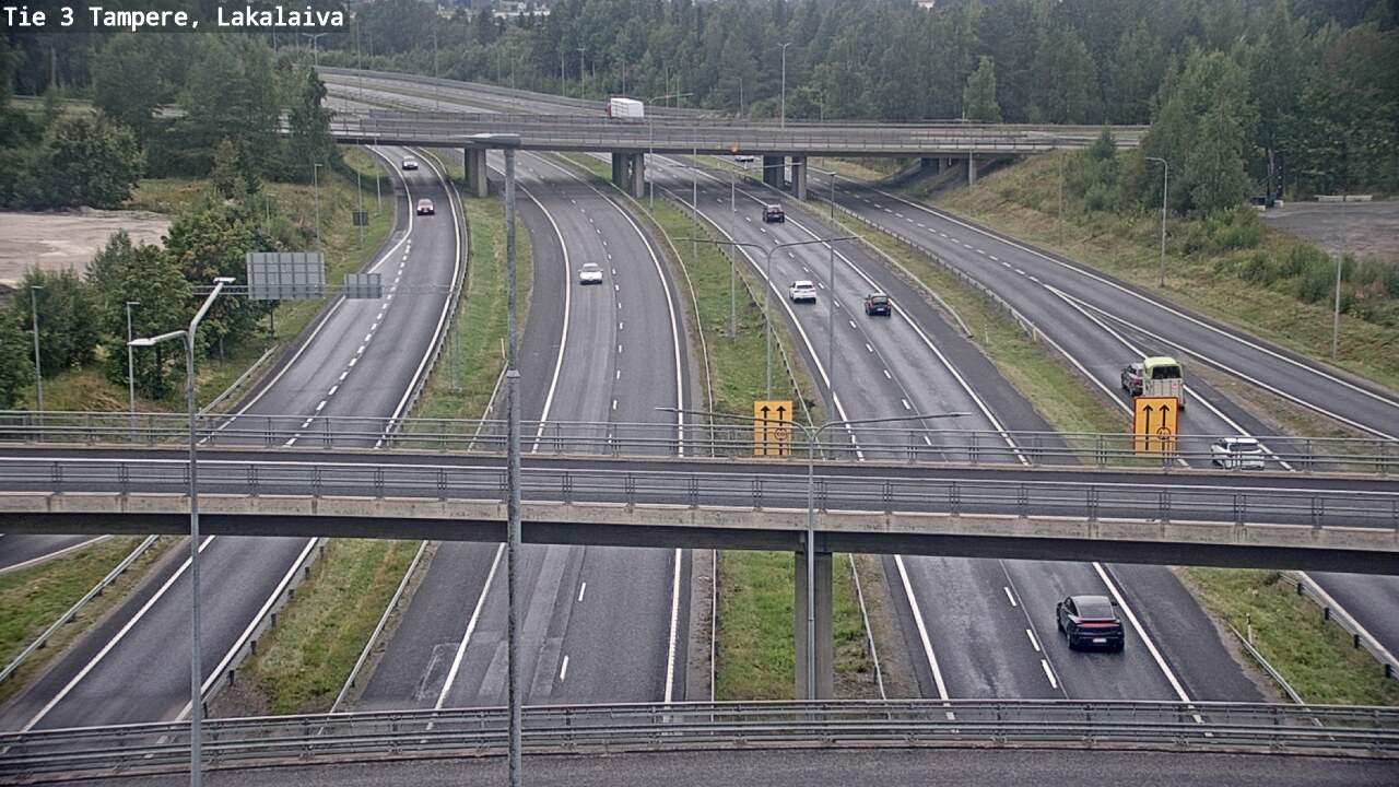 Weather Camera Image Road 3 Tampere, Lakalaiva, Tampere, Pirkanmaa