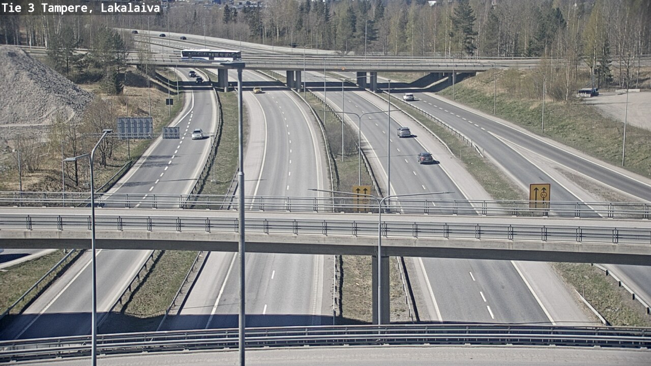 Kelikamerat Kuva Tie 3 Tampere, Lakalaiva, Tampere, Pirkanmaa