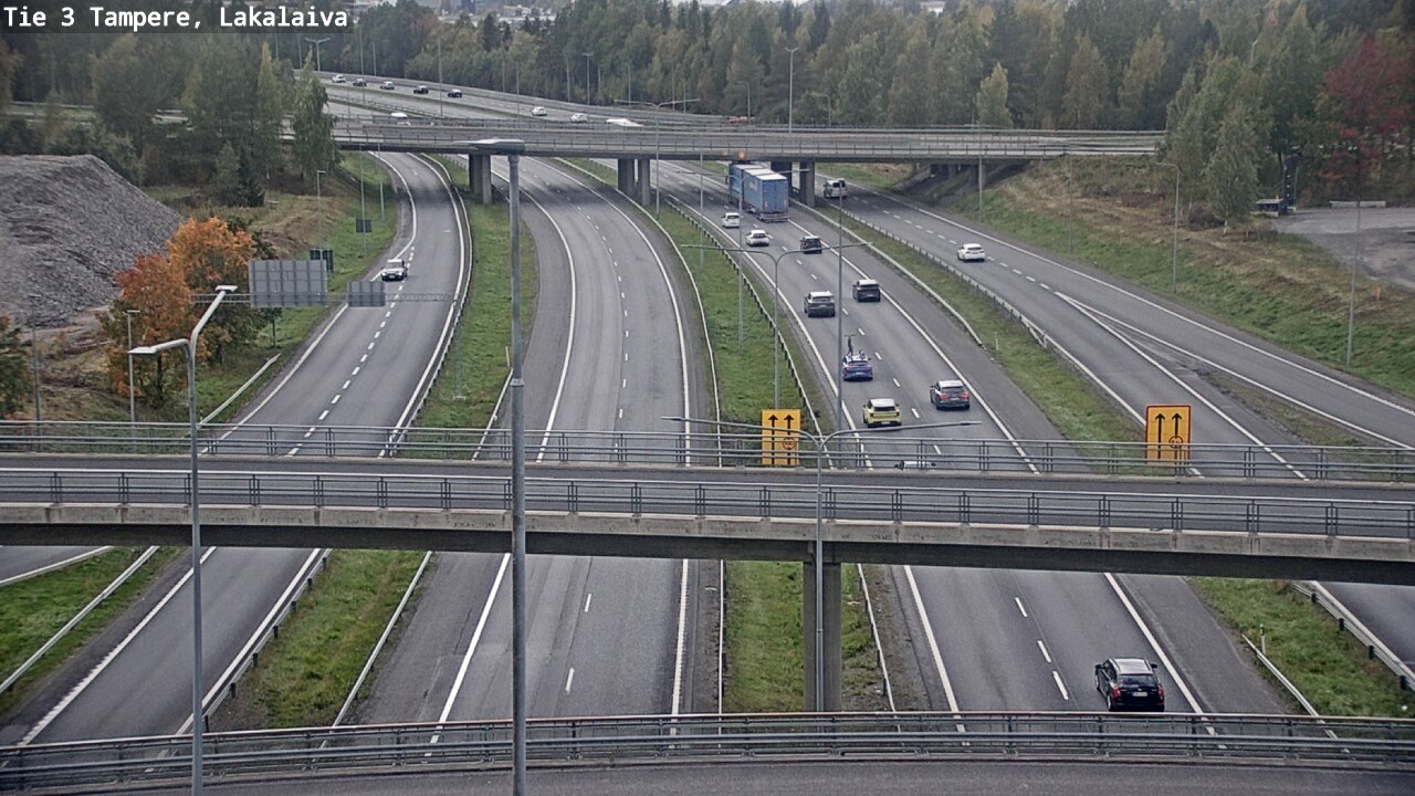Weather Camera Image Road 3 Tampere, Lakalaiva, Tampere, Pirkanmaa