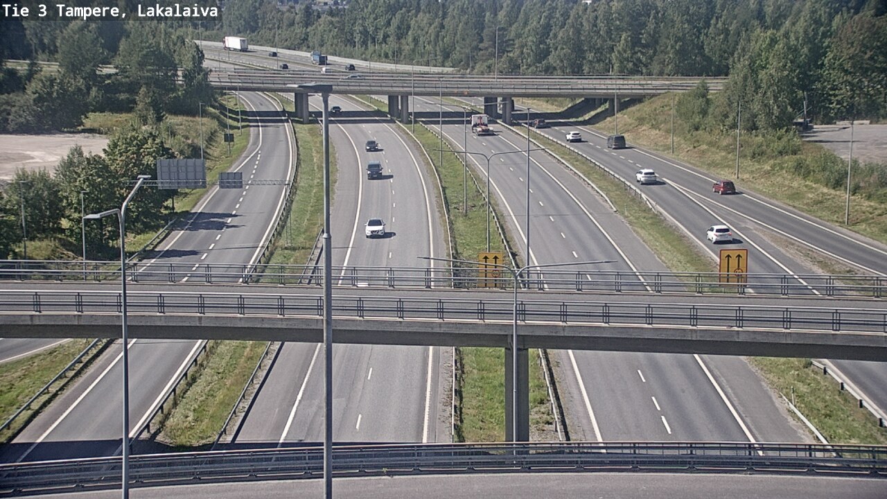 Kelikamerat Kuva Tie 3 Tampere, Lakalaiva, Tampere, Pirkanmaa