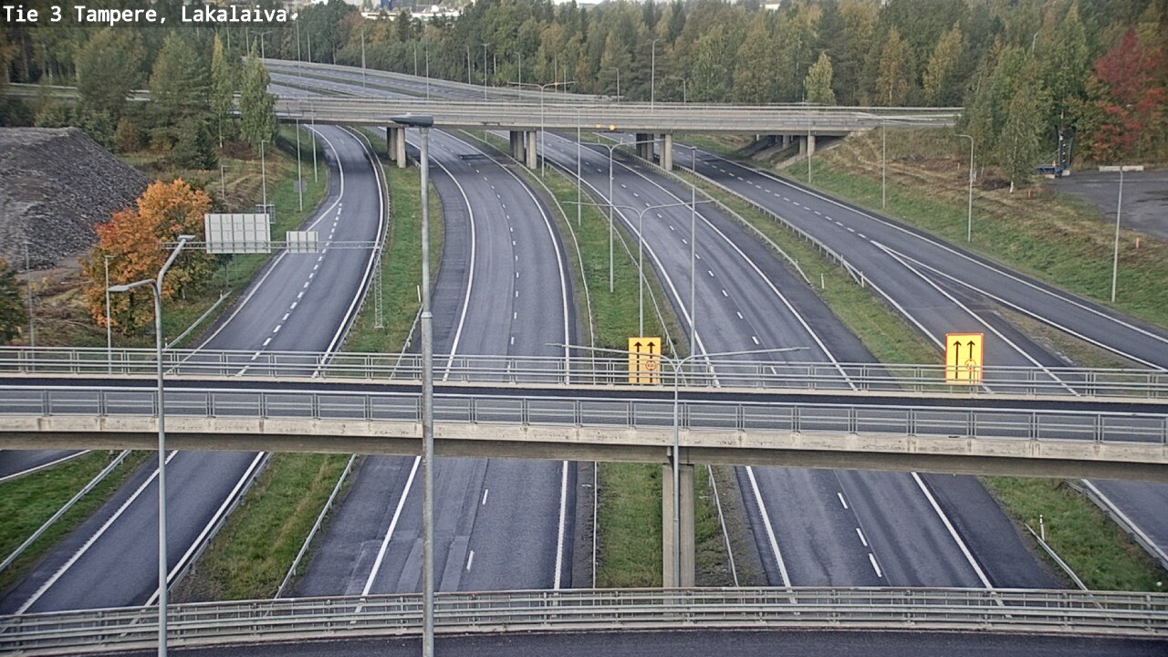 Weather Camera Image Road 3 Tampere, Lakalaiva, Tampere, Pirkanmaa