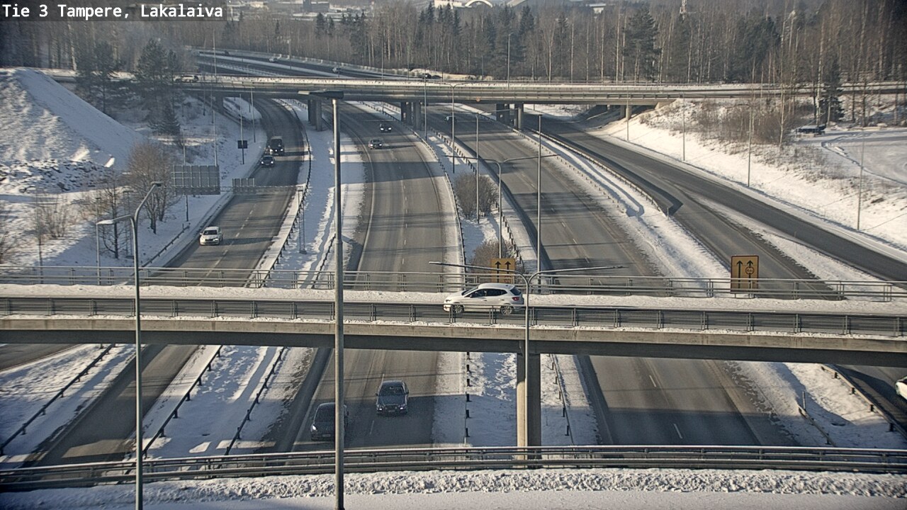 Weather Camera Image Road 3 Tampere, Lakalaiva, Tampere, Pirkanmaa