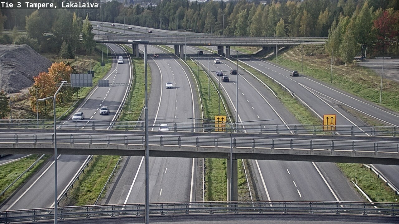 Weather Camera Image Road 3 Tampere, Lakalaiva, Tampere, Pirkanmaa