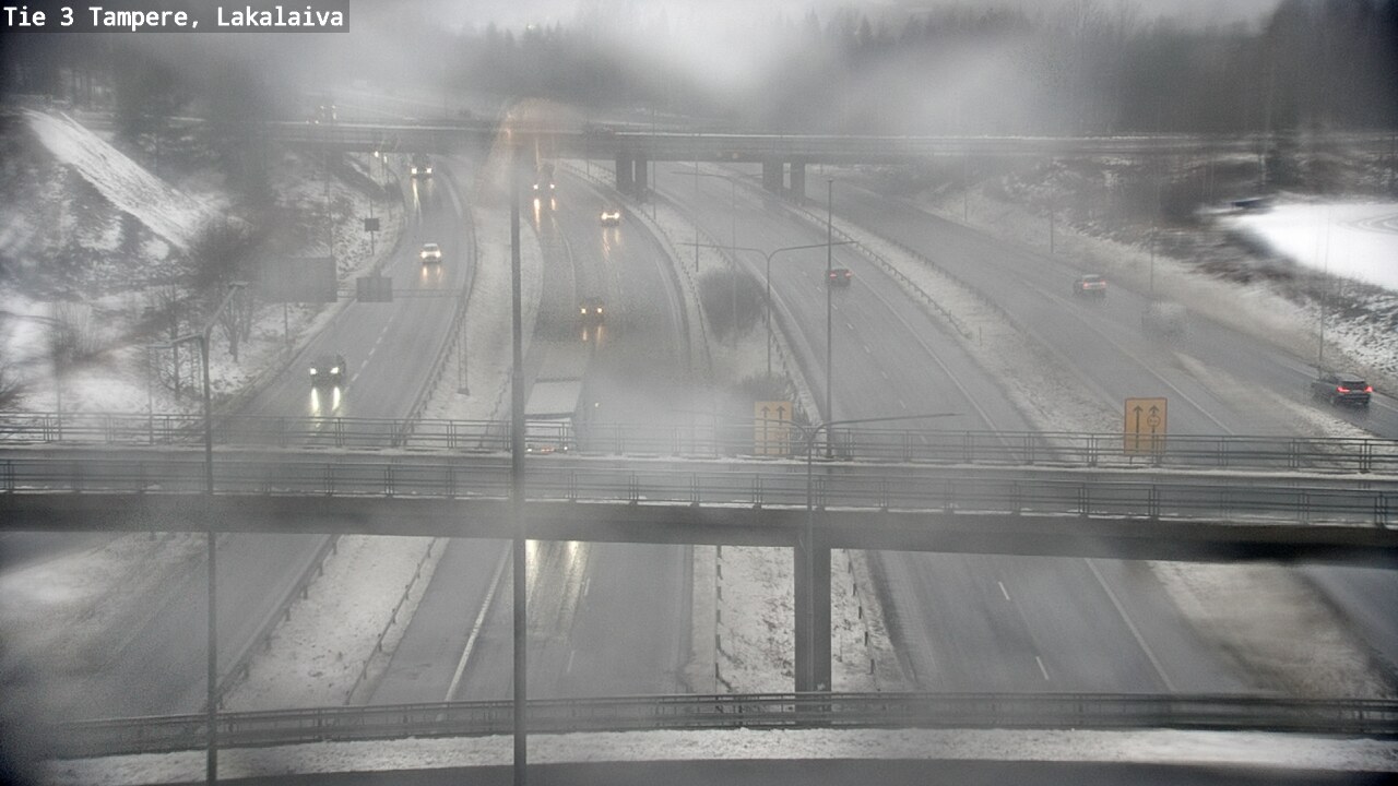 Weather Camera Image Väg 3 Tammerfors, Lakalaiva, Tampere, Pirkanmaa