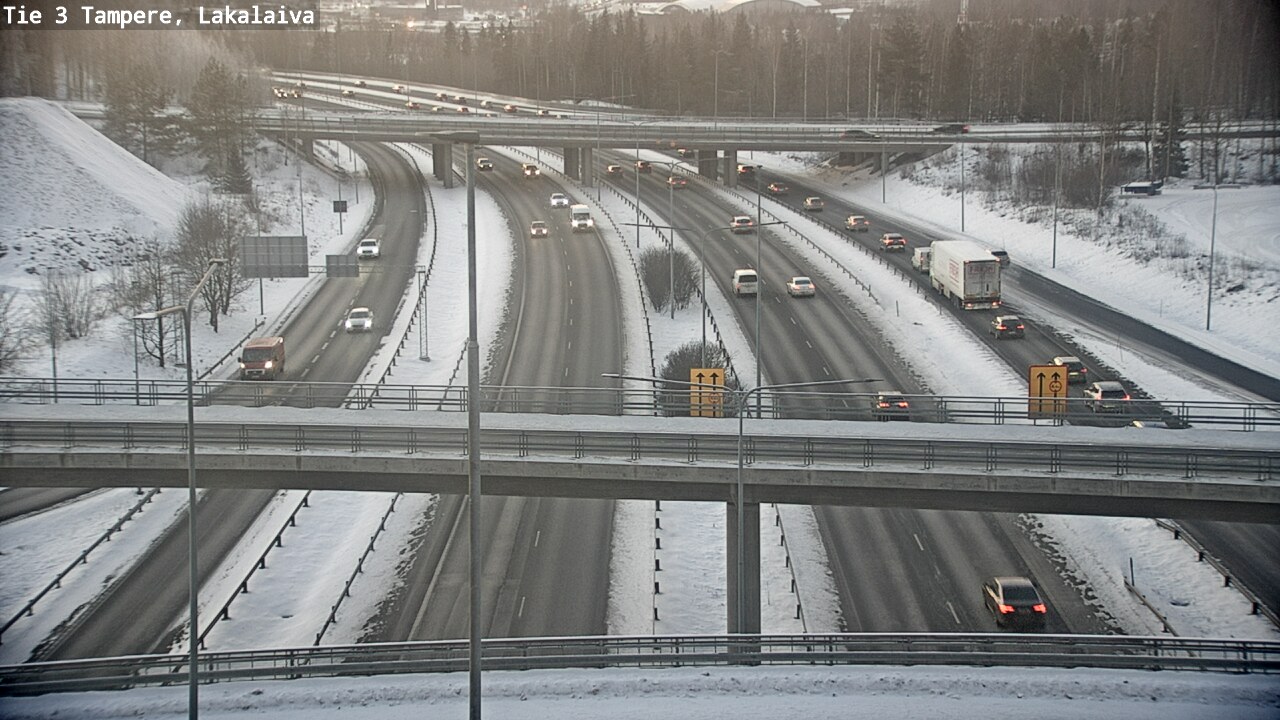 Kelikamerat Kuva Tie 3 Tampere, Lakalaiva, Tampere, Pirkanmaa