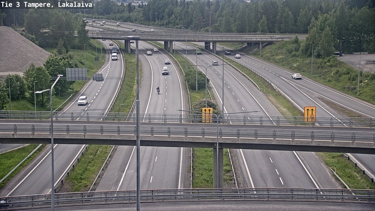 Kelikamerat Kuva Tie 3 Tampere, Lakalaiva, Tampere, Pirkanmaa