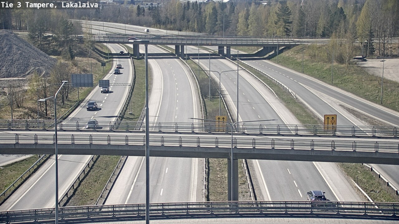 Kelikamerat Kuva Tie 3 Tampere, Lakalaiva, Tampere, Pirkanmaa
