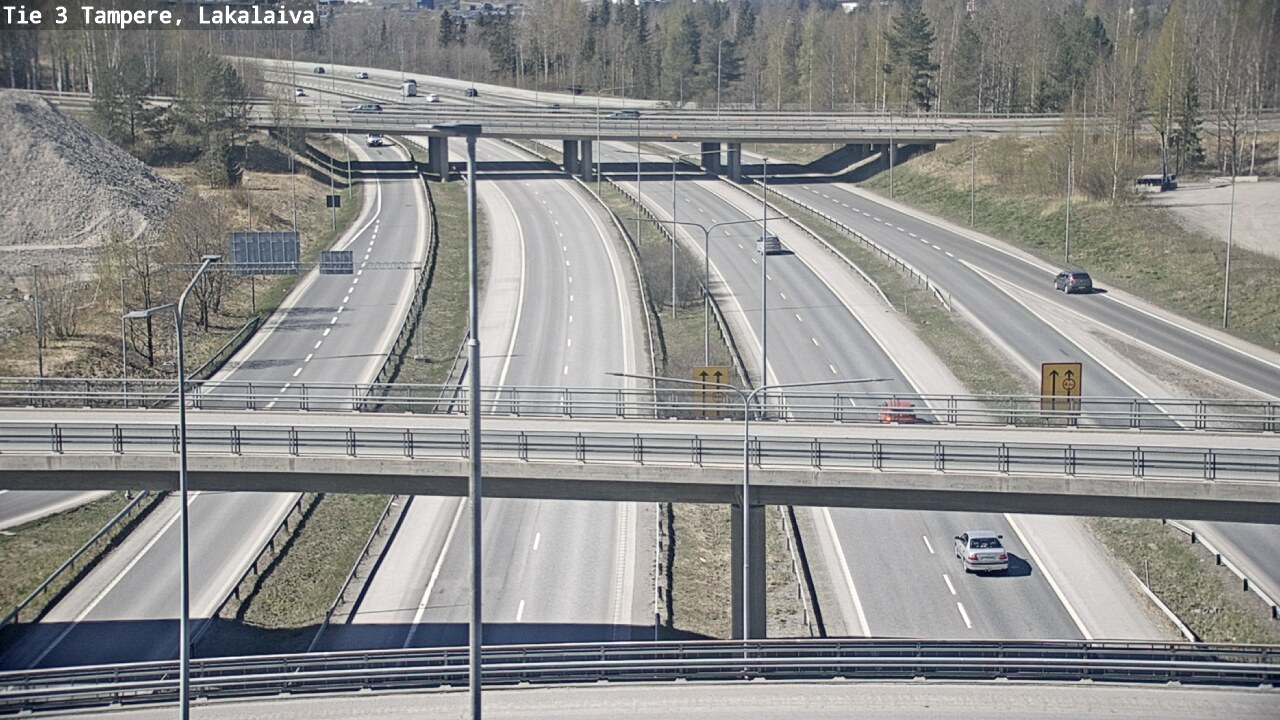 Kelikamerat Kuva Tie 3 Tampere, Lakalaiva, Tampere, Pirkanmaa