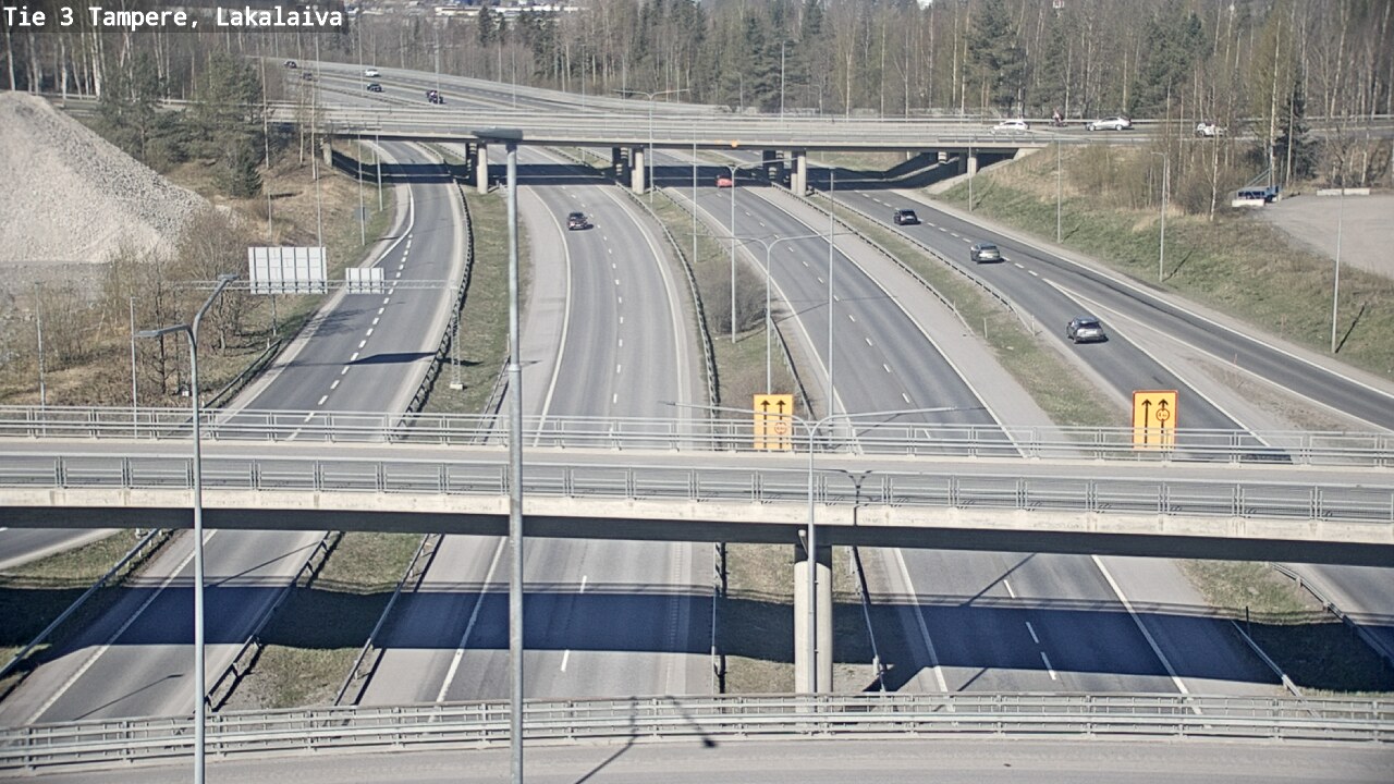 Kelikamerat Kuva Tie 3 Tampere, Lakalaiva, Tampere, Pirkanmaa