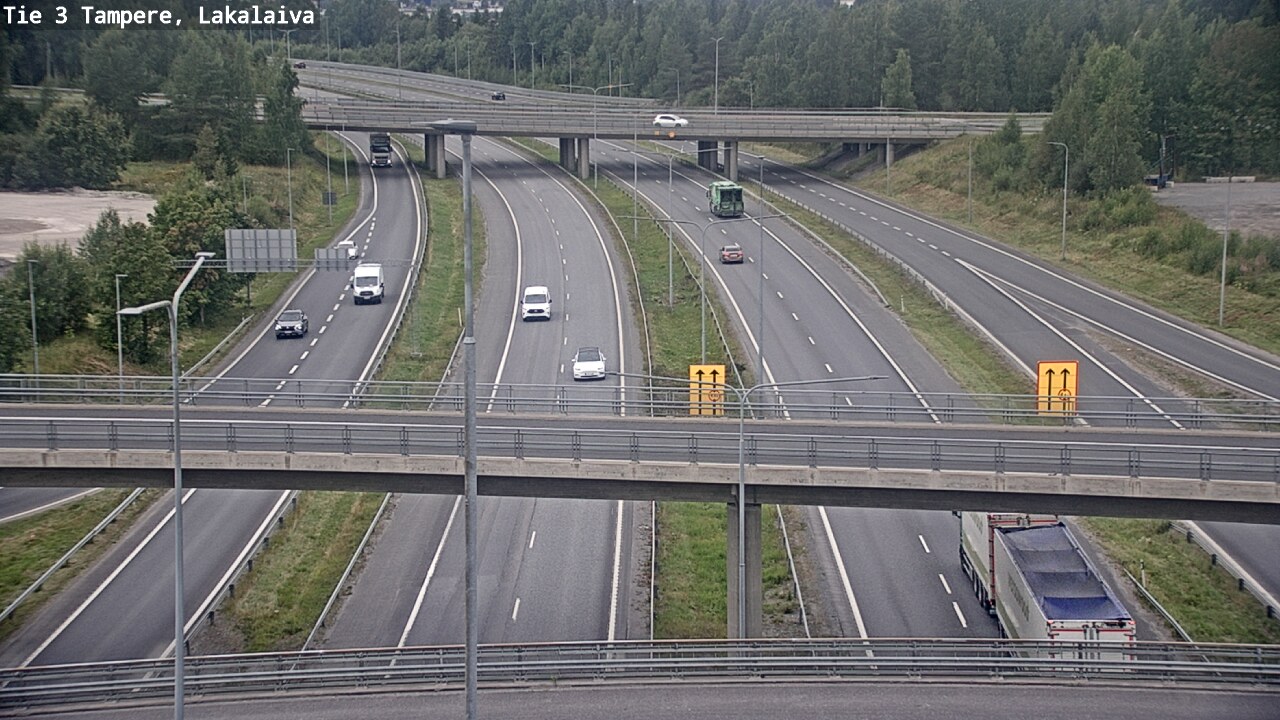 Weather Camera Image Road 3 Tampere, Lakalaiva, Tampere, Pirkanmaa