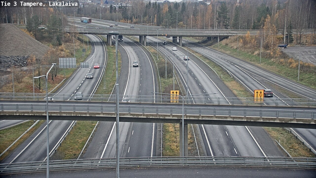 Kelikamerat Kuva Tie 3 Tampere, Lakalaiva, Tampere, Pirkanmaa