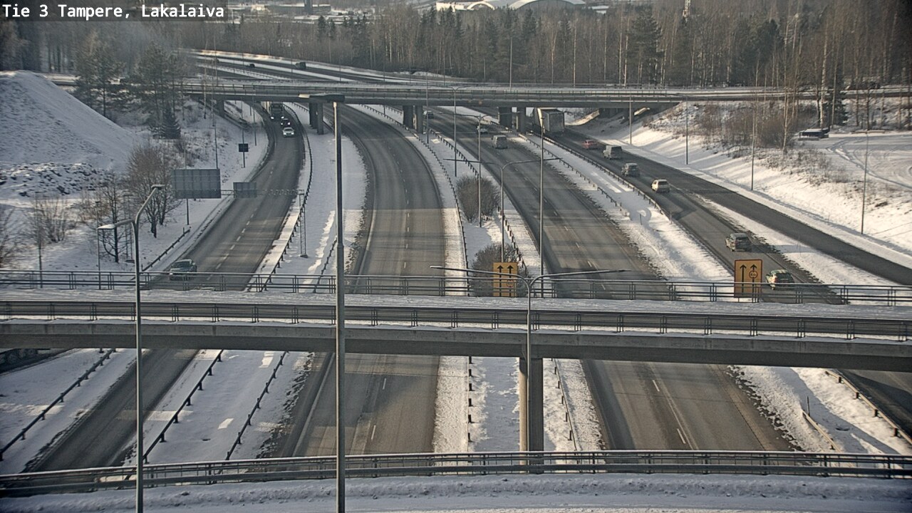 Kelikamerat Kuva Tie 3 Tampere, Lakalaiva, Tampere, Pirkanmaa