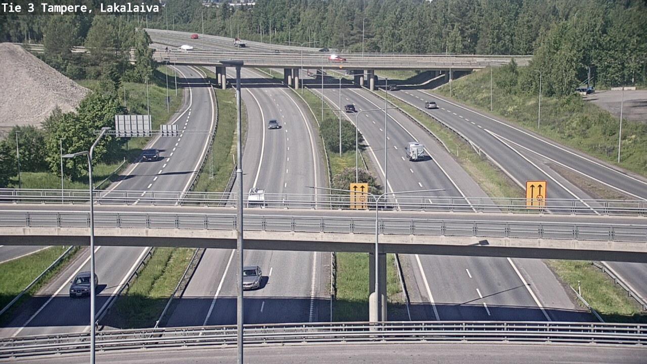 Kelikamerat Kuva Tie 3 Tampere, Lakalaiva, Tampere, Pirkanmaa