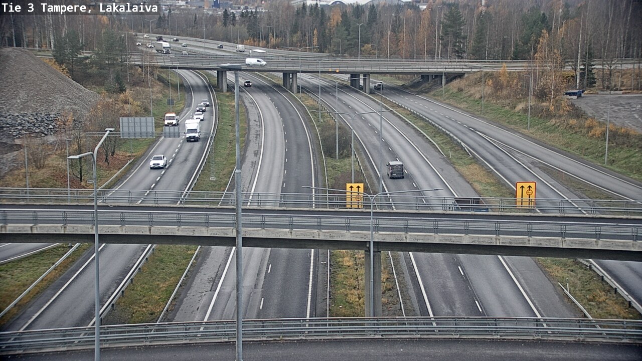 Kelikamerat Kuva Tie 3 Tampere, Lakalaiva, Tampere, Pirkanmaa