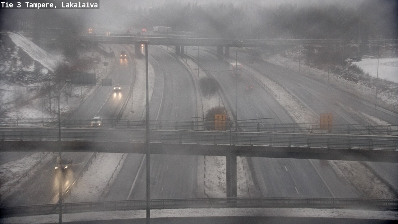 Weather Camera Image Väg 3 Tammerfors, Lakalaiva, Tampere, Pirkanmaa