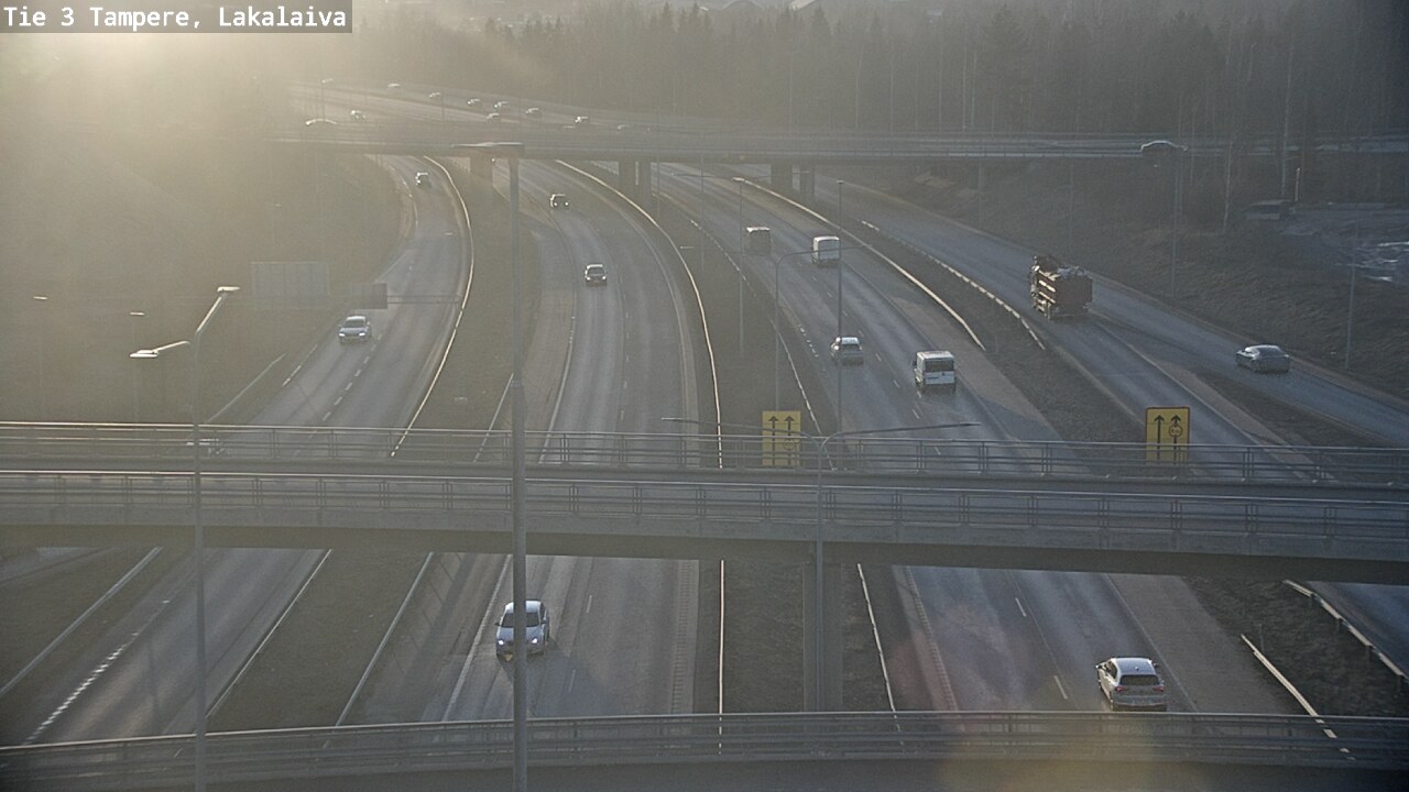 Weather Camera Image Road 3 Tampere, Lakalaiva, Tampere, Pirkanmaa