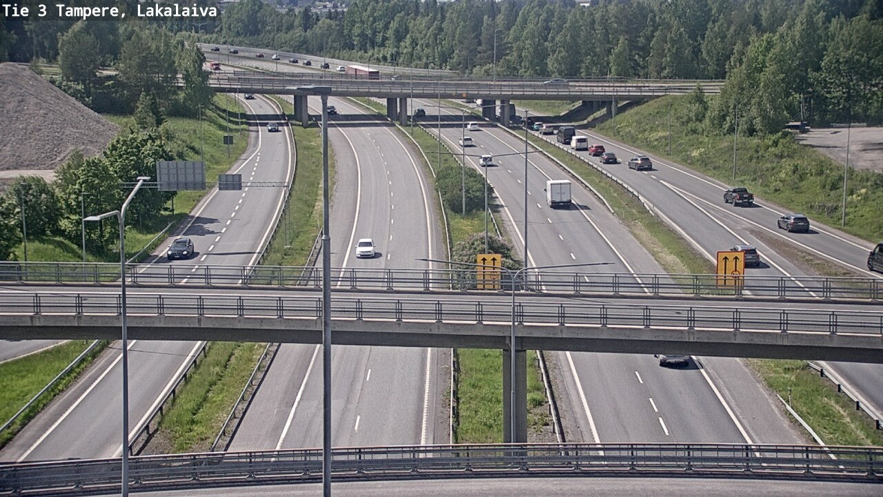 Kelikamerat Kuva Tie 3 Tampere, Lakalaiva, Tampere, Pirkanmaa