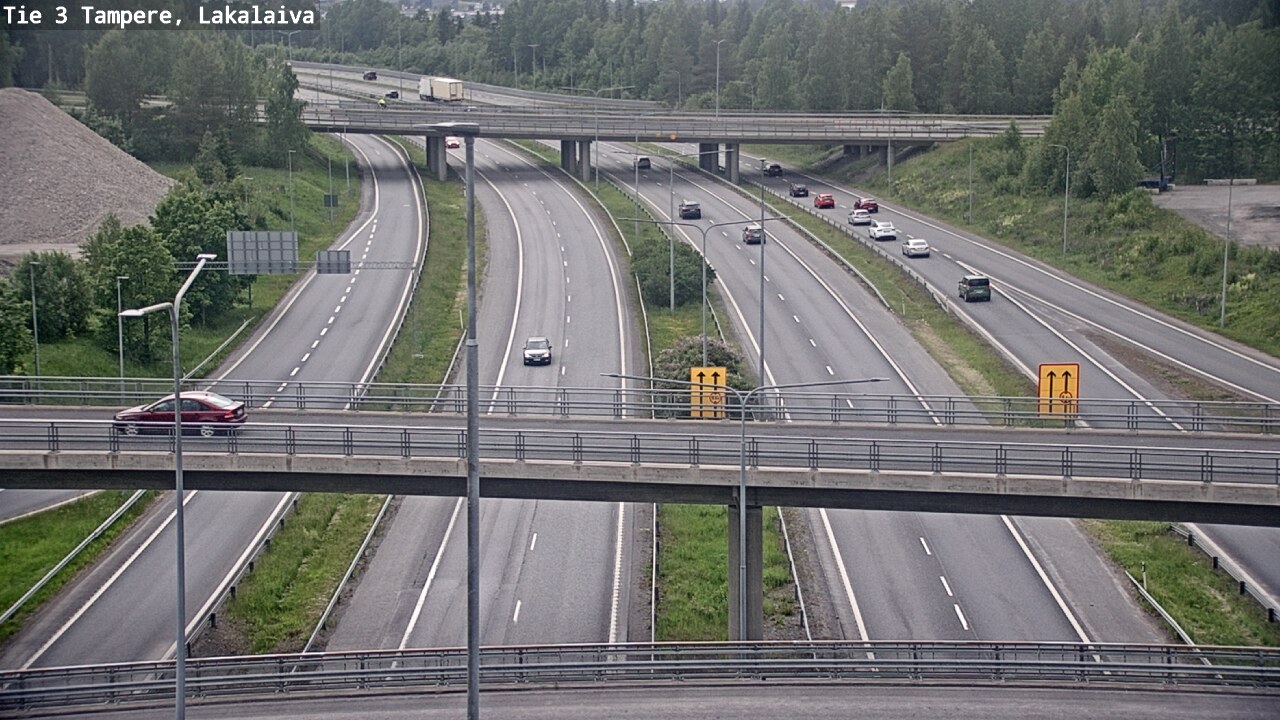 Kelikamerat Kuva Tie 3 Tampere, Lakalaiva, Tampere, Pirkanmaa