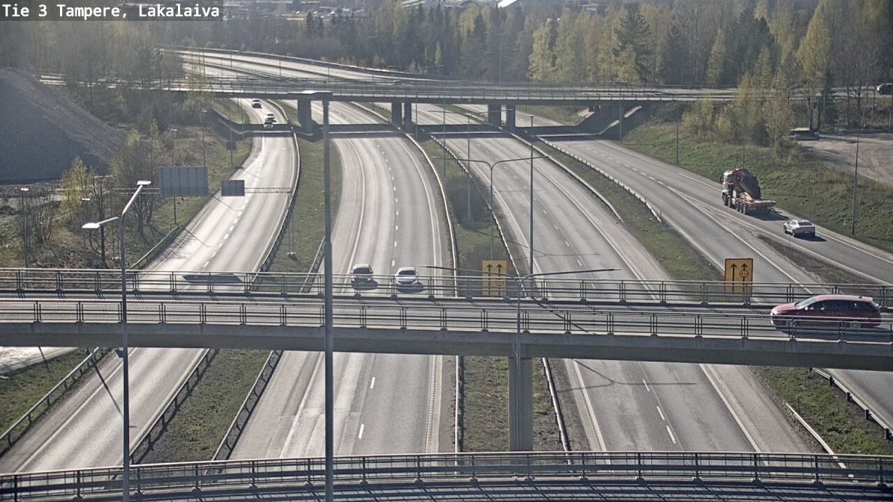 Kelikamerat Kuva Tie 3 Tampere, Lakalaiva, Tampere, Pirkanmaa