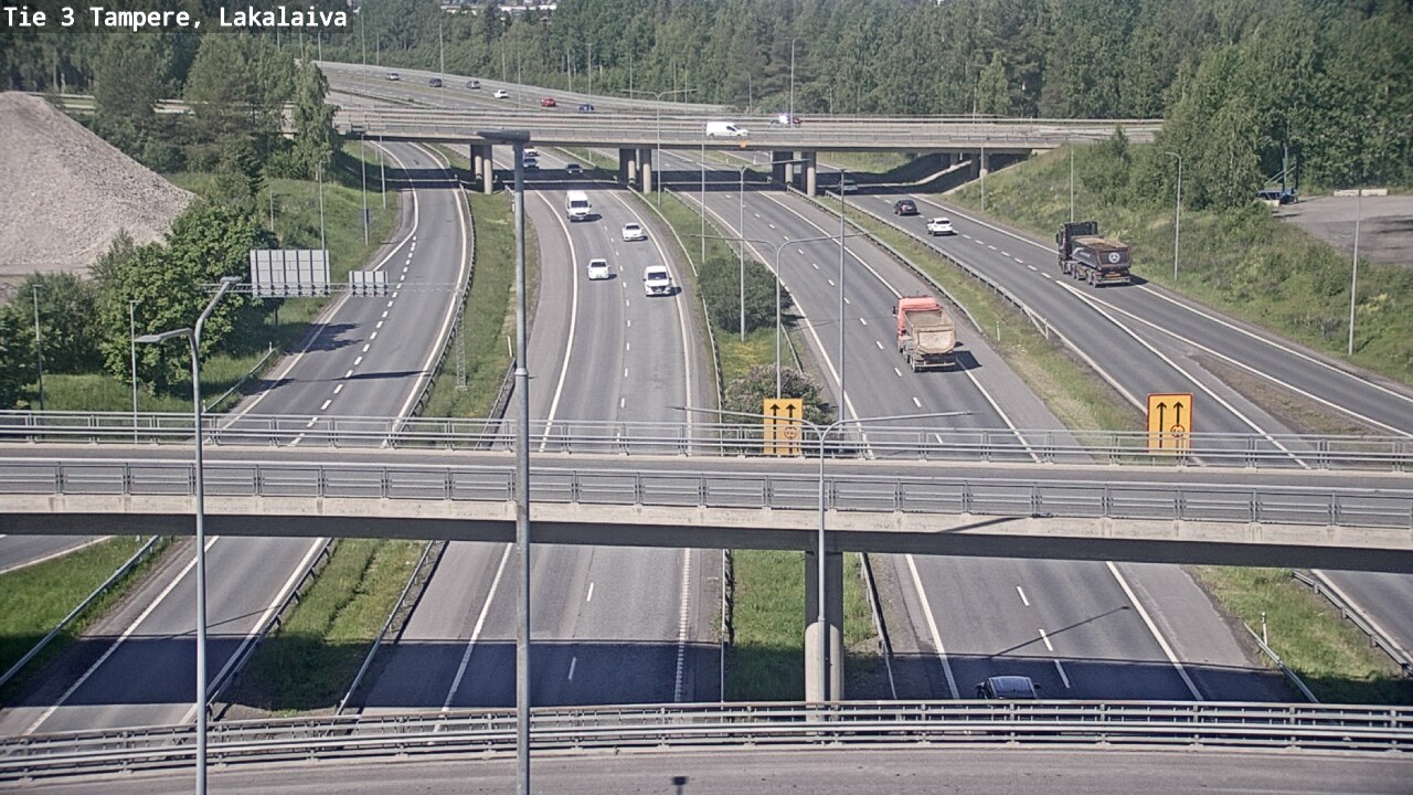 Kelikamerat Kuva Tie 3 Tampere, Lakalaiva, Tampere, Pirkanmaa
