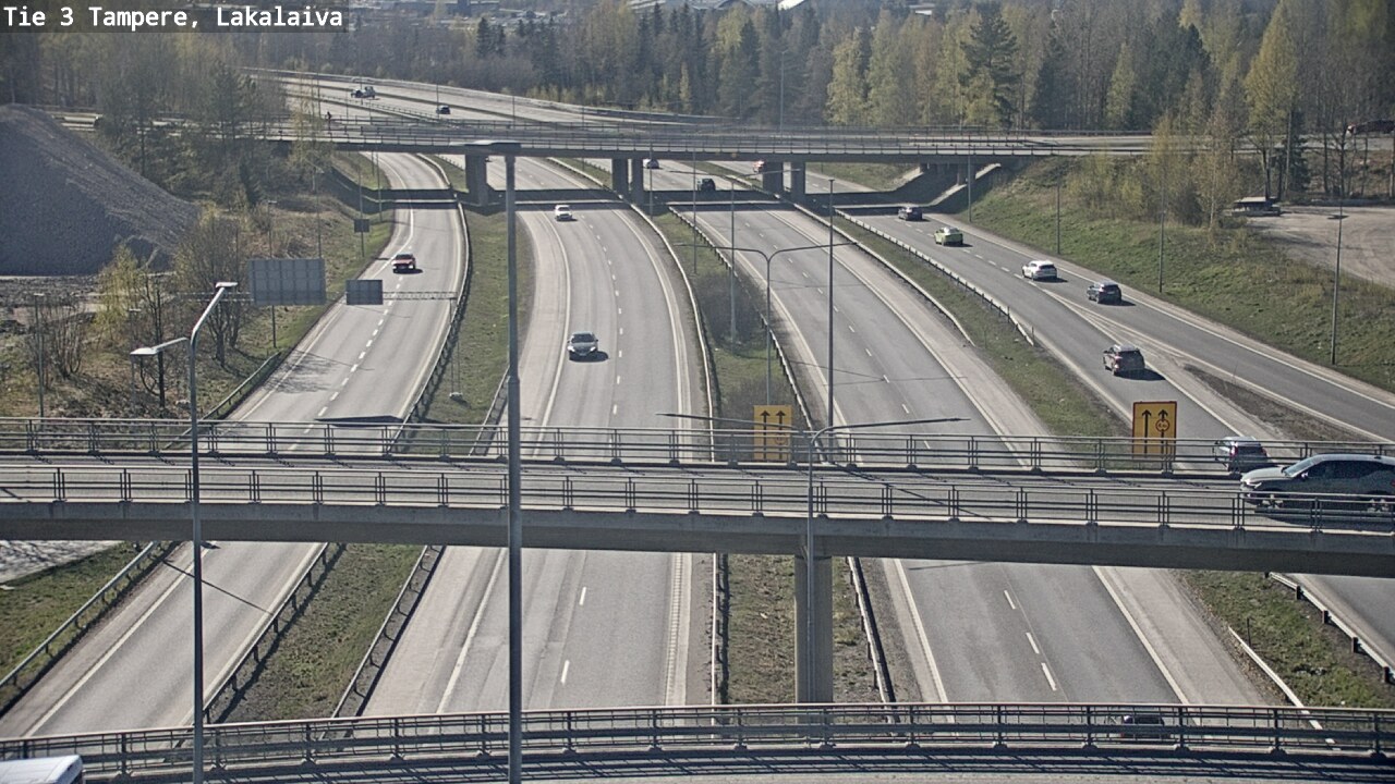 Kelikamerat Kuva Tie 3 Tampere, Lakalaiva, Tampere, Pirkanmaa