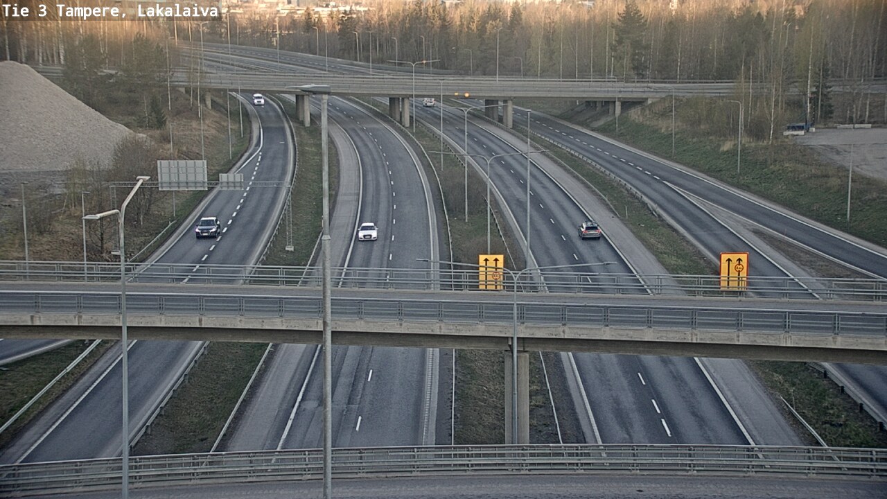 Kelikamerat Kuva Tie 3 Tampere, Lakalaiva, Tampere, Pirkanmaa
