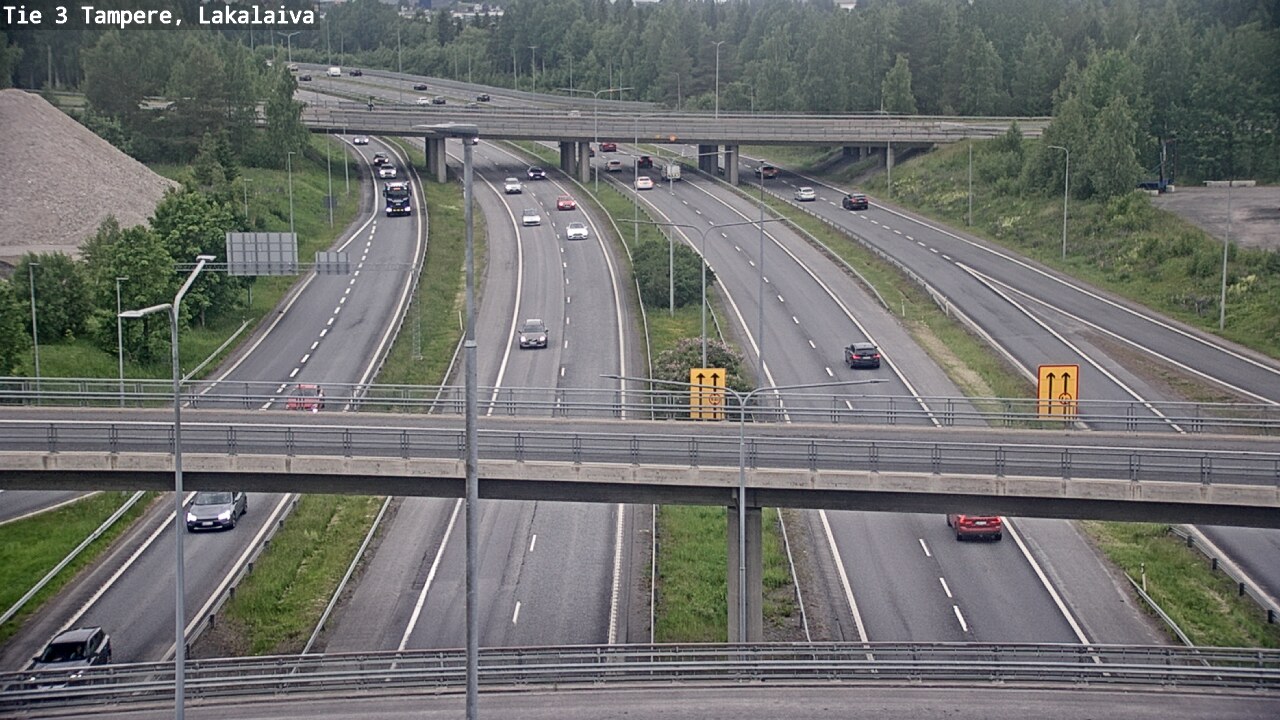 Weather Camera Image Road 3 Tampere, Lakalaiva, Tampere, Pirkanmaa