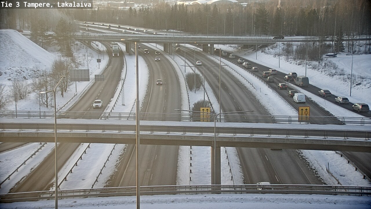 Kelikamerat Kuva Tie 3 Tampere, Lakalaiva, Tampere, Pirkanmaa