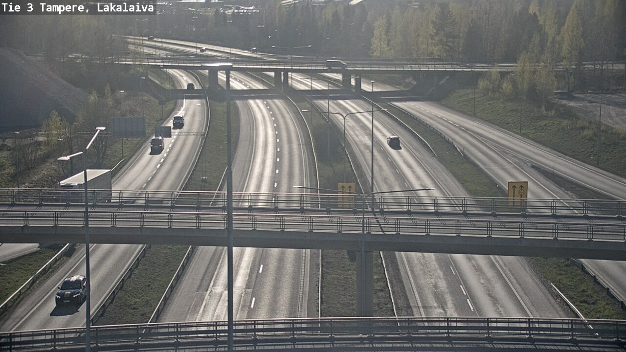 Kelikamerat Kuva Tie 3 Tampere, Lakalaiva, Tampere, Pirkanmaa