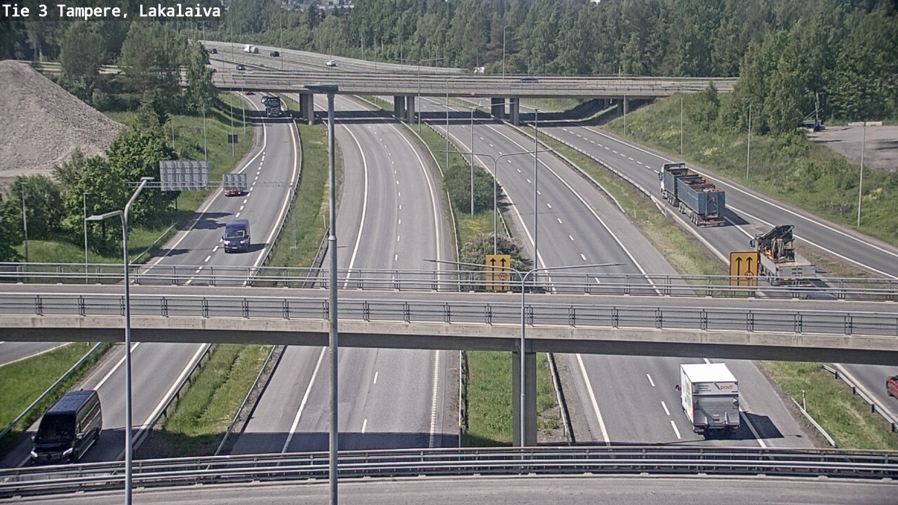 Kelikamerat Kuva Tie 3 Tampere, Lakalaiva, Tampere, Pirkanmaa