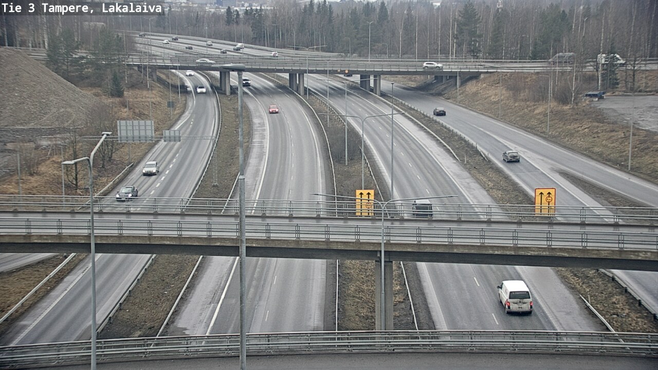 Kelikamerat Kuva Tie 3 Tampere, Lakalaiva, Tampere, Pirkanmaa