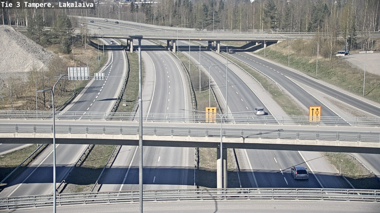 Kelikamerat Kuva Tie 3 Tampere, Lakalaiva, Tampere, Pirkanmaa