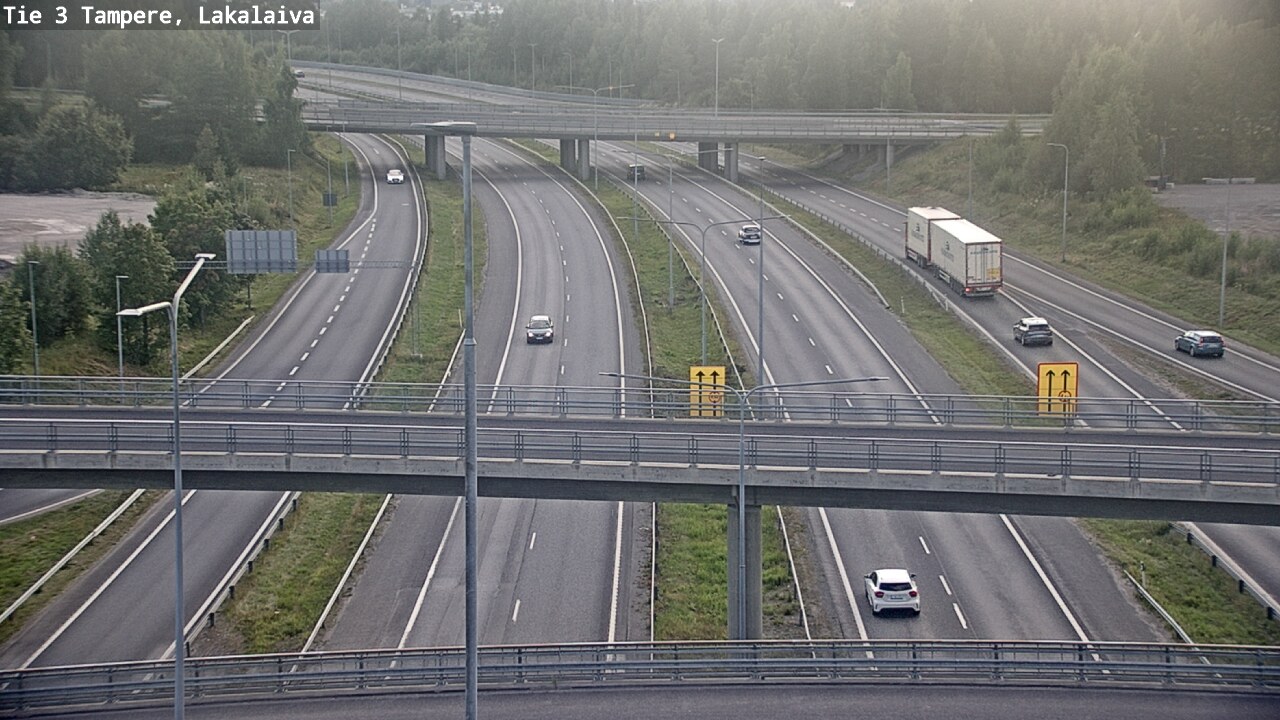 Kelikamerat Kuva Tie 3 Tampere, Lakalaiva, Tampere, Pirkanmaa